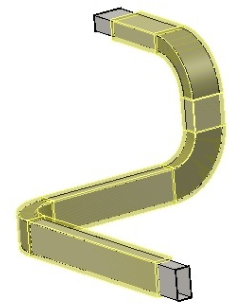 Rota Coberturas para dutos e rotas de seção retangular Você pode criar coberturas para tipos de rota de seção transversal retangular, que incluem dutos elétricos e dutos arredondados HVAC.