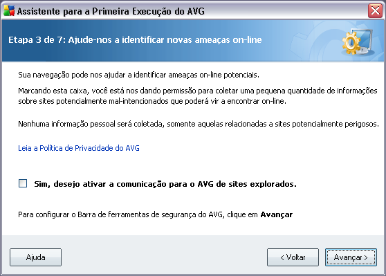 6.2. Agendar verificações e atualizações regulares Na caixa de diálogo Agendar verificações e atualizações regulares, defina o intervalo para a verificação de acessibilidade dos novos arquivos de