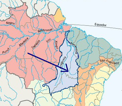 Esta é a maior bacia hidrográfica totalmente brasileira, ocupa uma área de 813 mil km² (9,5% do território nacional) ; Apresenta o terceiro maior potencial hidráulico do país; Destaca-se