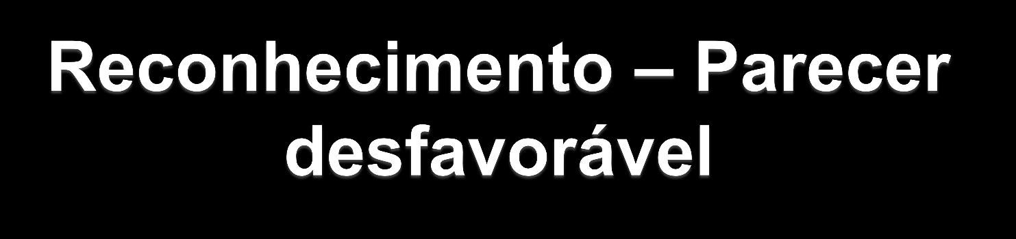 O ente federado que discordar do indeferimento do pedido de reconhecimento deverá apresentar à autoridade que proferiu a decisão, no prazo de dez dias, recurso administrativo apontando as