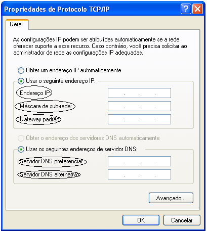 Configurações IP (Propriedades do TCP/IP) O que é?