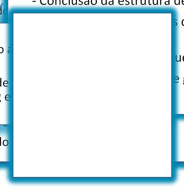 LINHA DO TEMPO - Formalização da SPE + contrato com a Prefeitura; - Início -Aprovação da mobilização. na Prefeitura dos projetos legais; - Início das fundações.