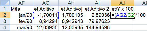 Análise de Séries Temporais usando o Microsoft Excel 2007 25 5.