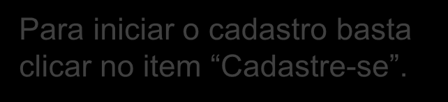 Cadastro de Usuários Pessoa Física Para