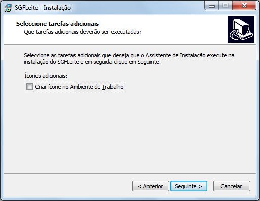 Passo 3 Executar o arquivo de Instalação Em seguida o usuário deverá executar o arquivo Setup_SGFLeite2014.exe dando um duplo clique sobre o arquivo baixado.