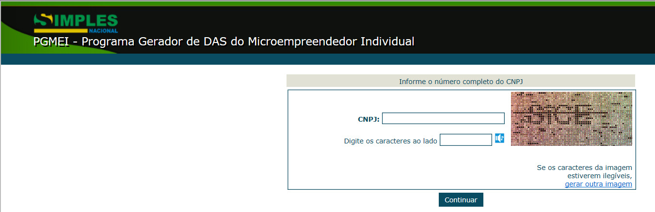 3º PASSO - VERIFICAÇÃO DOS PAGAMENTOS Para verificar a situação dos pagamentos, devemos acessar o PGMEI - Programa Gerador de DAS do