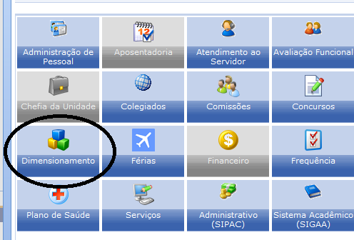 Dimensinament Organgrama detalhad Frça de trabalh em cada unidade Servidres, blsistas, terceirizads, etc.