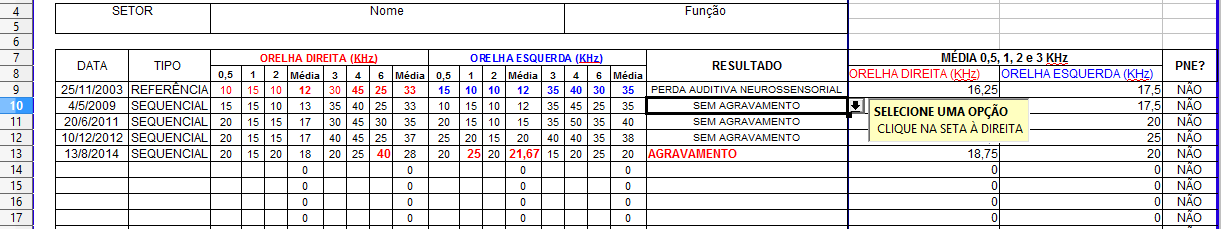 Audiometrias