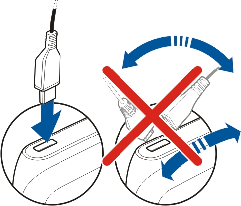 Introdução 15 2 Você não precisará carregar a bateria durante um determinado período e poderá usar o dispositivo enquanto a bateria estiver sendo carregada.