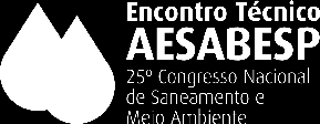 EVENTOS FENASAN & Rio Oil & Gas 2014 Promovida há mais de 25 anos pela AESabesp - Associação dos Engenheiros da Sabesp, a Fenasan Feira Nacional de Saneamento e Meio Ambiente é uma das mais