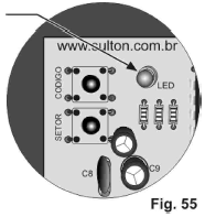 5. Funcionamento 5.1 - Acionamento: por controle remoto. 5.2- Sinalizações de acionamento: - Arma com um bip na sirene. Led interno aceso; - Desarma com dois bips na sirene e Led interno apgado. 5.3- Recarregador de bateria: Bivolt com corrente de recarga 13,8Vcc x 0,5A, regulado e estabilizado, alojado na própria placa.