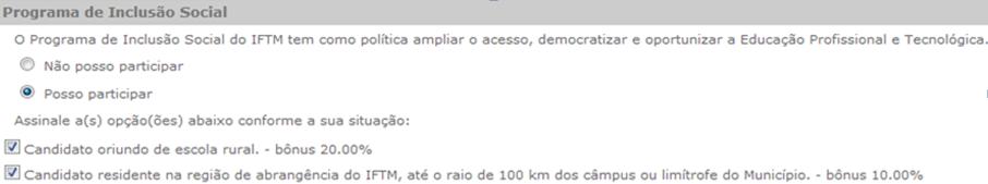 de isenção, preencher, assinar e enviá-lo das seguintes formas: - Por e-mail ingresso@iftm.edu.br ou - Pessoalmente ou por meio de mandatário com procuração simples, na Reitoria do IFTM: Av.