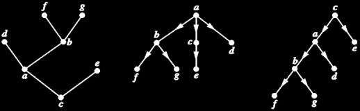 7 8 Dado um grafo não direcionado G G é uma árvore se e somente se existe um caminho simples entre dois vértices quaisquer de G Enraizada Dada uma árvore T Uma árvore enraizada T é um grafo