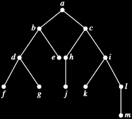 13 14 Subárvore Ex: na árvore enraizada abaixo, encontre a subárvore enraizada em g m-ária T é uma árvore m-ária se todo vértice interno não possui mais que m filhos T é uma árvore m-ária completa se