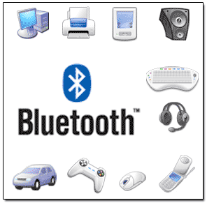 Bluetooth Utiliza frequências de 2.