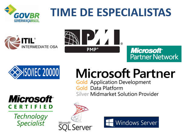 Time de Especialistas GOVBR A GOVBR disponibiliza um time de