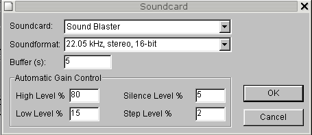 53 of 65 17042006 17:39 2 Abra o m3w e vá no menu Options Soundcard e selecione sua placa de som como entrada de áudio 3 Vá