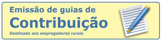 INSTRUÇÕES PARA EMISSÃO DE GUIAS AVULSAS O sistema de emissão de guias avulsas é destinado aos departamentos de pessoal ou recursos humanos dos empregadores rurais, muitas vezes escritórios de