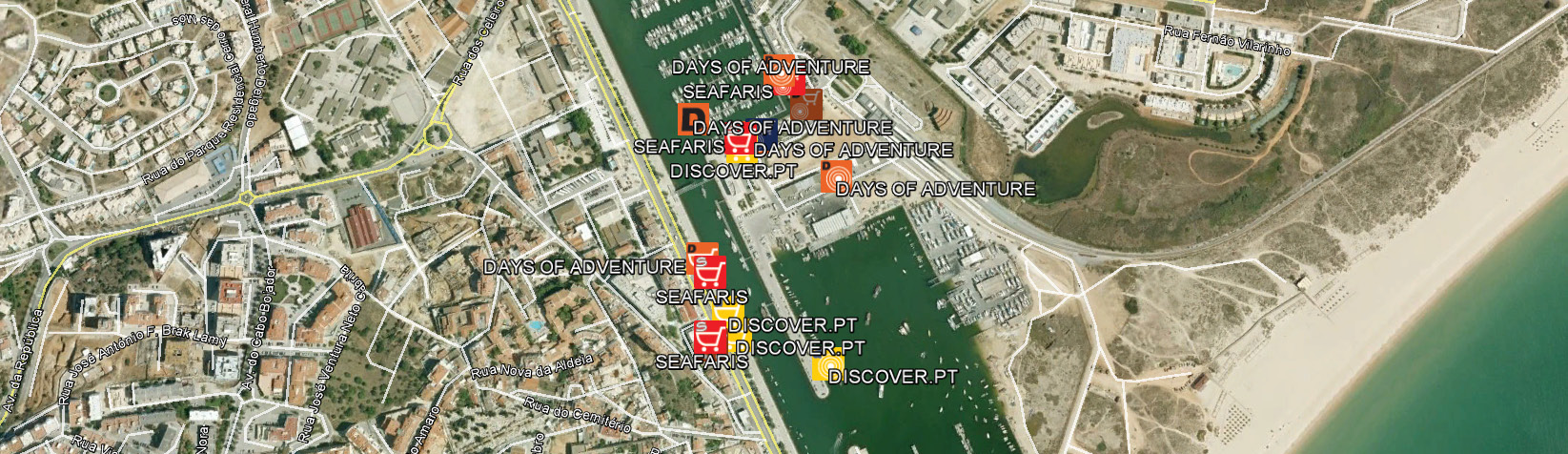 add a new location 3 Dados Datas Informação relativa à localização Location information BoatTripFinder.
