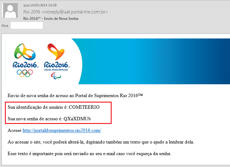 Após clicar no link de ativação você receberá um e-mail com login e senha para dar continuidade ao