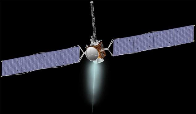 Seu trajeto foi transferido para o Cinturão de Asteroides uma hora após o lançamento; alcançou e orbitou o asteroide Vesta a partir do dia 14 de agosto de 2011; o deixará no dia 26 de agosto de 2012