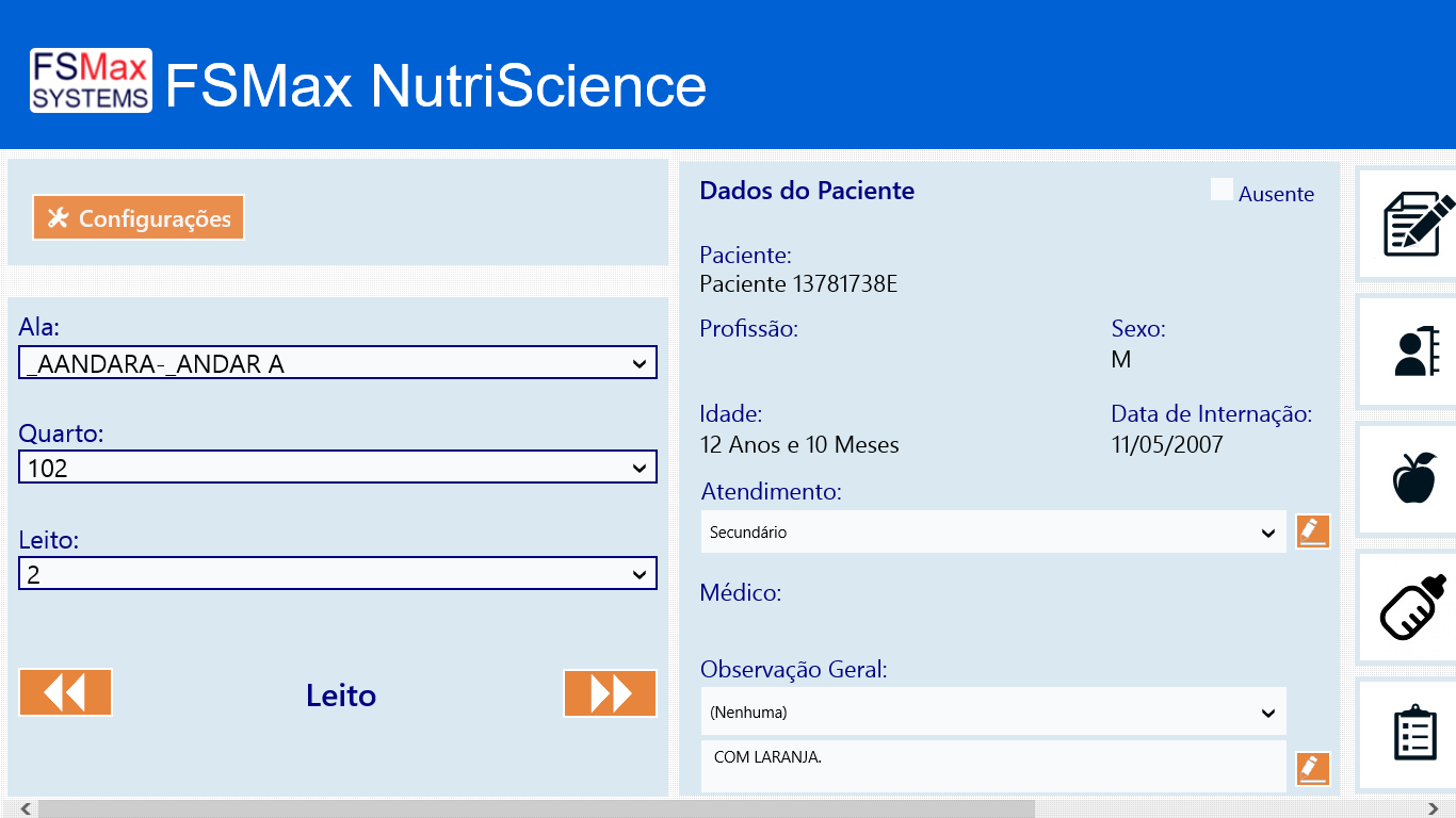 9 Clicando em sim, o usuário trocará o nível de atendimento do paciente.