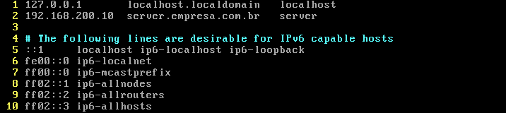 Capítulo 2 Gerenciando - 2.2. Troubleshooting Como posso confgurar o FQDN de minha maquina?