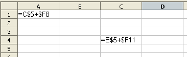 REFERÊNCIA ABSOLUTA (EXCEL / CALC) Referências absolutas são o oposto de endereço relativo. Um sinal de dólar($) é colocado antes de cada letra(coluna) e número(linha) em uma referência absoluta.