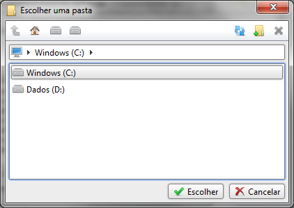 3 Iniciar a aplicação Neste capítulo descreve-se os passos iniciais de execução e configuração da aplicação, introdução da aplicação e apresentação da sua estrutura e organização. 3.