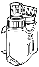 Desenho do V-500E da 3M Não existem peças de reposição para este item.