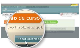 1ºpasso: No período de inscrição, você irá acessar o site oficial do Sisu e entrar com seus dados.