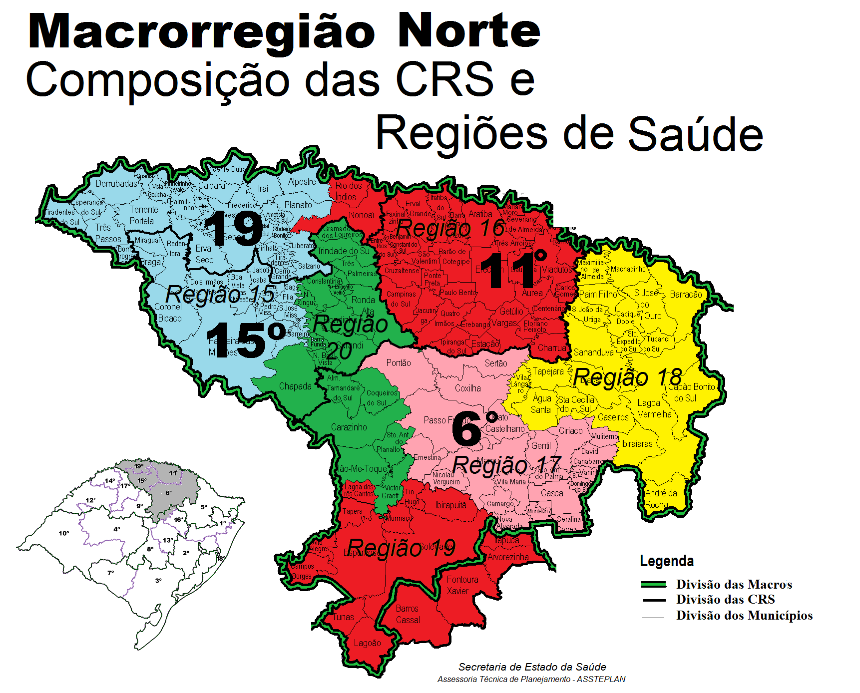 Figura 5. Macrorregião Norte.