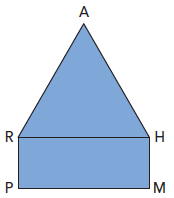 7) Considere o cm, o cm, o cm como unidades para o cálculo de perímetro, área e volume, respectivamente.