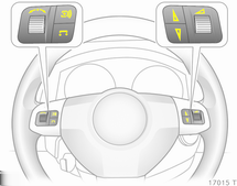 82 Instrumentos, elementos de manuseamento Instrumentos, elementos de manuseamento Comandos Ajuste do volante Telecomandos no volante Comandos... 82 Luzes de aviso, indicadores de nível e indicadores.