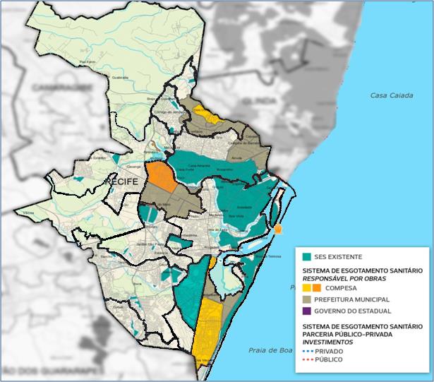 Investimentos Partilhamento de Responsabilidades Ex: Cidade do Recife 8 7 3 1 2 4 4 PÚBLICO 1 2 3 4 5 6 MINERVA PEIXINHOS CORDEIRO CABANGA