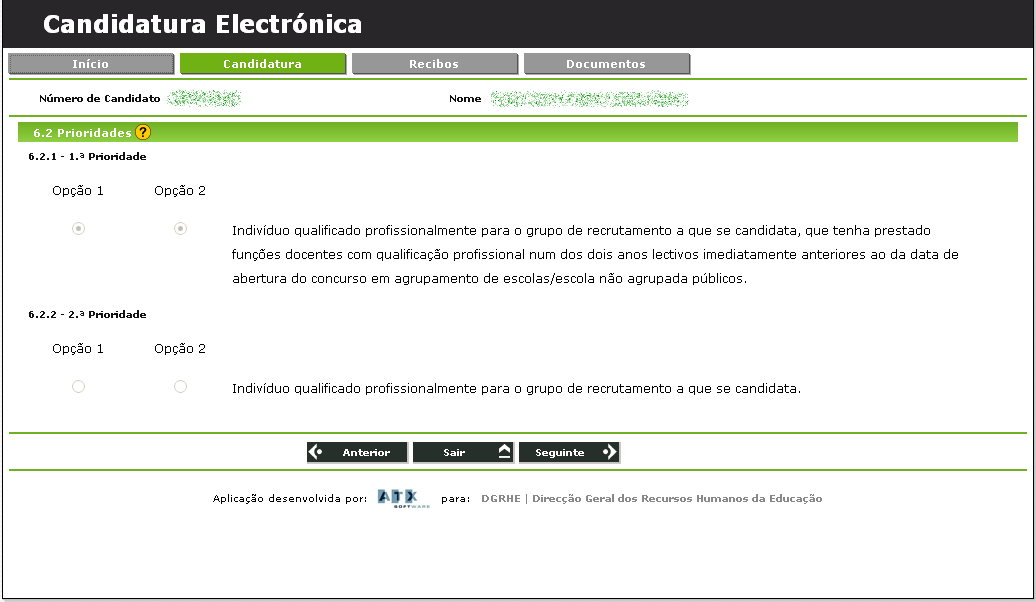 Concurso Anual d Educadors d Infância d Profssors dos Ensinos Básico Scundário 6.