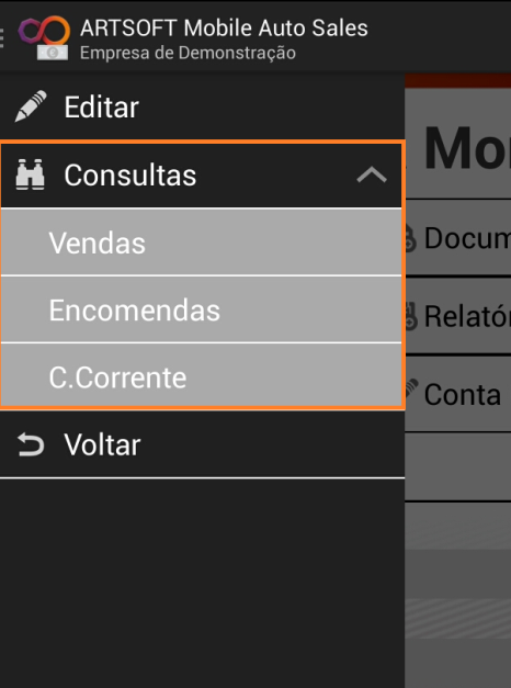 63) é possível visualizar todos os documentos que o utilizador tem pendentes de pagamento, caso o documento já tenha algum pagamento parcial esse