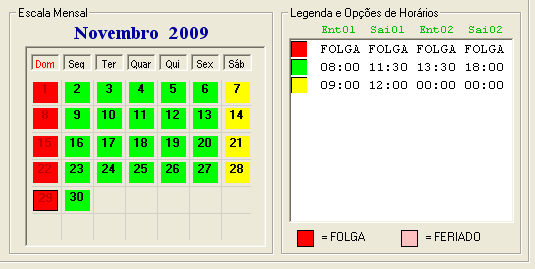 Cadastrando a Carga Horária (Jornadas de Trabalho) Muitos Funcionários utilizam as mesmas jornadas de trabalho para o mês todo, foi pensando nisso que a Carbon System criou uma forma prática de