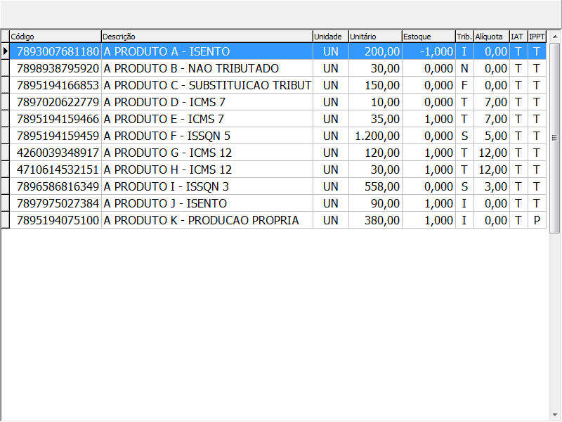 13 Localizar Item A opção localizar item do menu operador possibilita localizar produtos pela descrição, para isso, basta digitar o início da descrição para que o programa localize o produto.