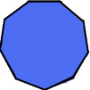 Elementos de um polígono lado Vértice (encontro de dois lados) NÚMERO DE LADOS POLÍGONOS NOME triângulo POLÍGONO Região poligonal quadrilátero -