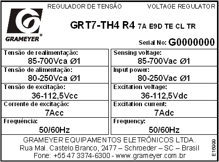 Para certificar a correta polarização do TC deve ser aplicado cargas Resistivas Indutivas e verificar se o sistema responde conforme abaixo.