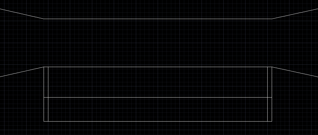 Figura 91 131. Utilize o comando Line para criar uma linha conectando os dois pontos indicados na Figura 92. Figura 92 132.