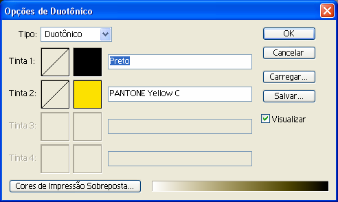 8. APLICANDO DUOTÔNICO Duotônicos são utilizados para enriquecer a escala de tons de uma imagem. São ideais para trabalhos de impressão em duas cores, sendo uma especial (PANTONE).