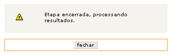 Capítulo 7. Processamento dos resultados Antes do encerramento do Leilão, o sistema processará os dados e elaborará os relatórios contendo os resultados.