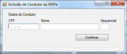 Duplo Clique! Incluir Condutor ao MDF-e transmitido (Manifesto Eletrônico de Documentos Fiscais): 1. Acessar o conector, no menu principal acessar opção Extras MDF-e. 2.