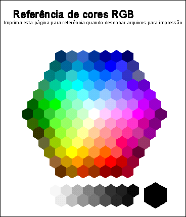 GERENCIAMENTO DE CORES EM APLICATIVOS DE ESCRITÓRIO 20 Correspondência de cores com aplicativos de escritório O seu software de usuário do servidor de cores inclui duas páginas de referência de cores