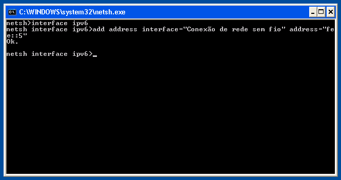Are you sure you want to continue connecting (yes/no)? yes Warning: Permanently added 'fee::1' (RSA) to the list of known hosts. Password: Como pode ver, a conexão é estabelecida normalmente.
