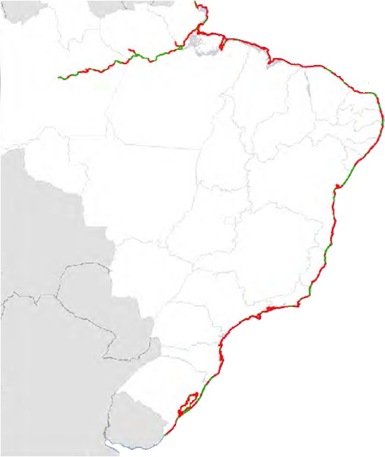 Brasil: Dados gerais Área Áreatotal total 8.514.876 8.514.876Km² Km² Estados Estados 27 27 Litoral Litoral 8.511 8.