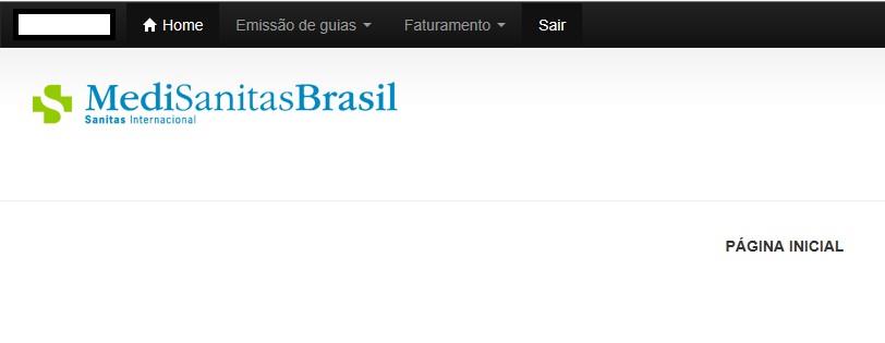 Neste momento, será aberta a tela de login e senha, para que sejam informados o Operador e a Senha fornecidos pela MediSanitas Brasil: Clicando no botão ENTRAR, os dados serão