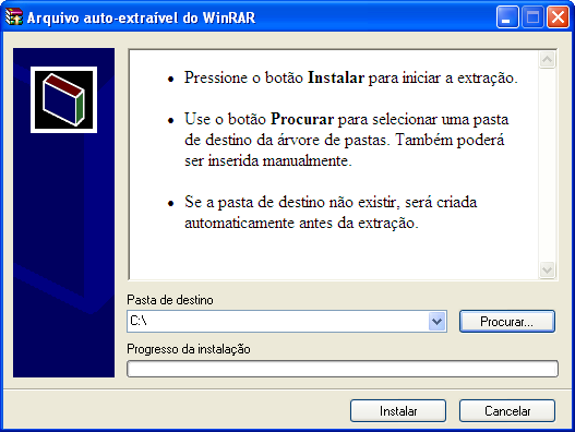 Instalação e Atualização do JBoss Arquivo disponivel no endereço web: http://updates.bysoft.com.br/iglobal/instalacao/01%20-%20jboss/windows/ 2 Passo:. Execute o arquivo Instalação Jboss-4.0.3SP1.